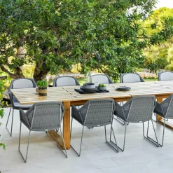 Cane-Line Breeze Gartenarmlehnstuhl mit Kufen| Stühle|Gartenstühle