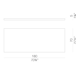 Tische|Bistrotische^Lapalma Brunch Bartisch 180x70x110cm