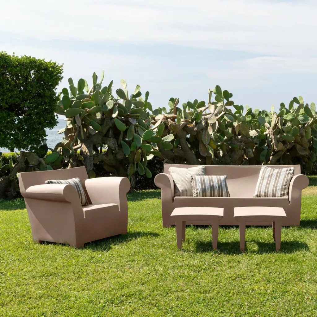 Garten-Beistelltische^Kartell Bubble Club Garten Beistelltisch