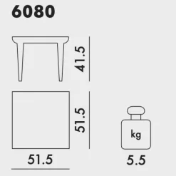 Garten-Beistelltische^Kartell Bubble Club Garten Beistelltisch