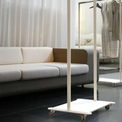 FROST Bukto Platte für Kleiderständer mit Rollen 100cm| Garderoben