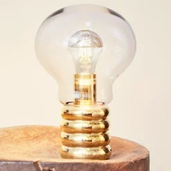 Ingo Maurer Bulb Brass Tischleuchte| Tischleuchten