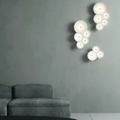 Luceplan Bulbullia LED Wandleuchte 37x62cm| Wandleuchten