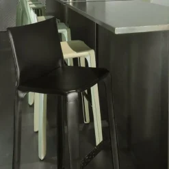 Barhocker^Cassina Cab Mario Bellini Barhocker 68cm