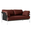 Sofas^HAY Can 2.0 2-Sitzer Sofa Gestell Stahl verchromt