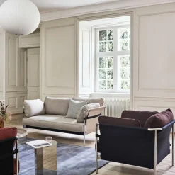 Sofas^HAY Can 2.0 2-Sitzer Sofa Gestell Stahl verchromt