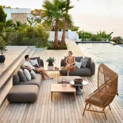 Cane-Line Capture 2-Sitzer Sofamodul Seite| Outdoor-Sofas & Sessel