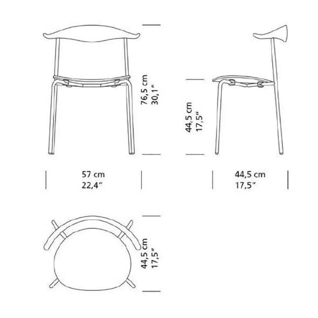 Stühle^Carl Hansen CH88T Stuhl