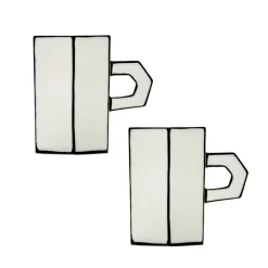 Serax Carte Blanche Double Espressotasse 2er Set| Geschirr