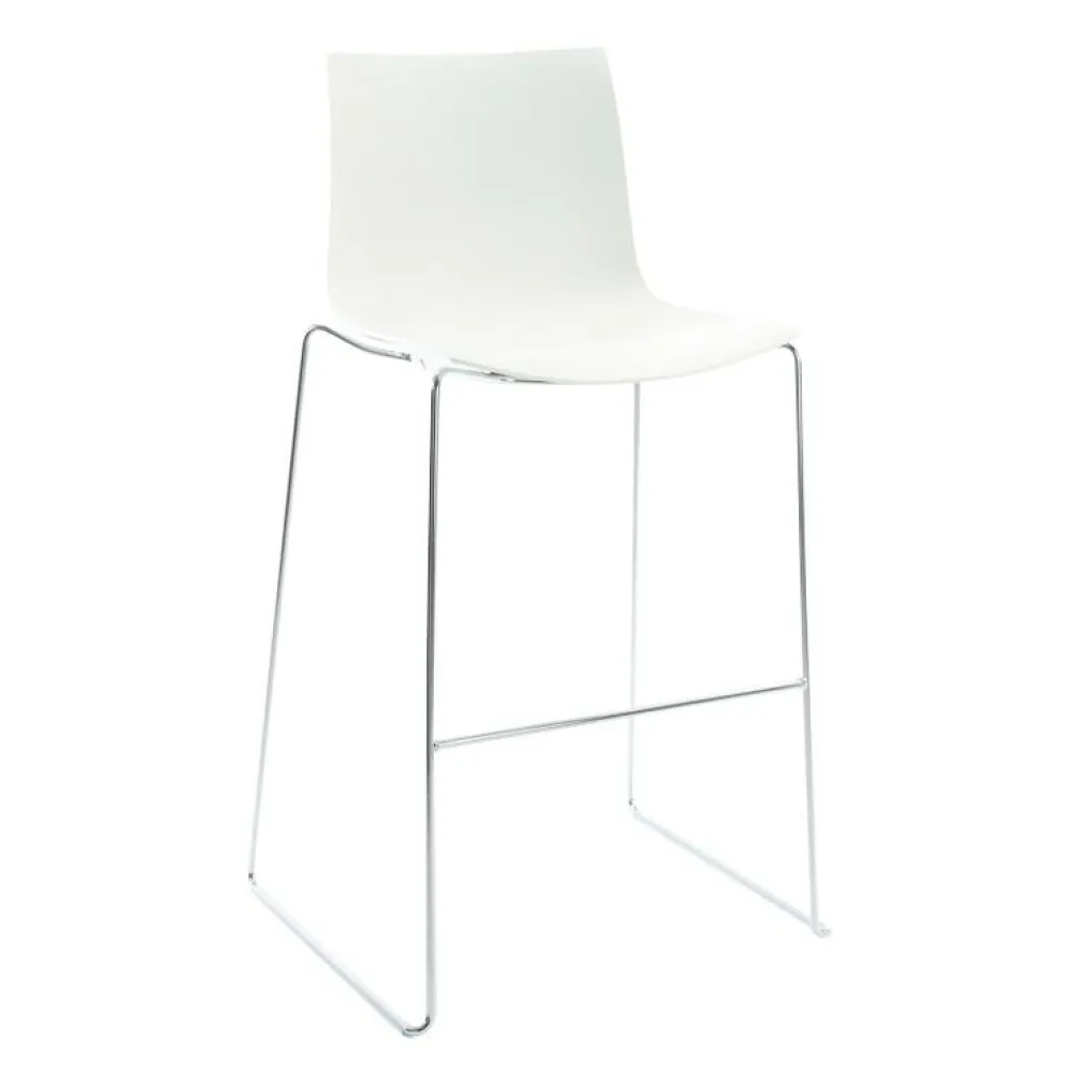 Barhocker^Arper Catifa 46 0474 Barhocker niedrig einf. Chrom