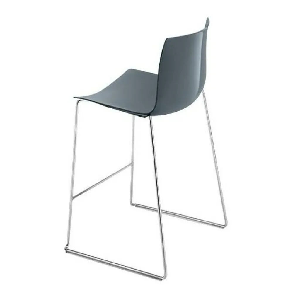 Barhocker^Arper Catifa 46 0474 Barhocker niedrig einf. Chrom