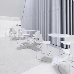 Barhocker^Arper Catifa 46 0474 Barhocker niedrig einf. Chrom