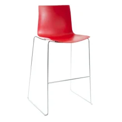 Barhocker^Arper Catifa 46 0474 Barhocker niedrig einf. Chrom