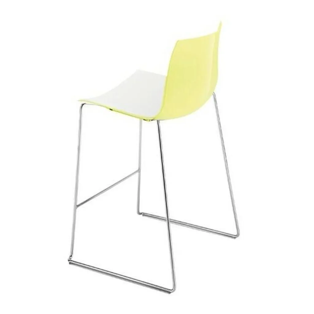 Arper Catifa 46 0474 Barhocker niedrig zweif. Chrom| Barhocker