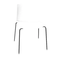 Arper Catifa 46 0251 Stuhl einfarb. Gestell schwarz| Stühle