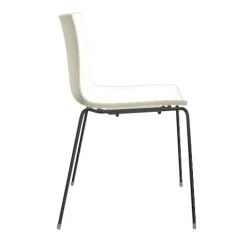 Gartenstühle^Arper Catifa 46 0251 Stuhl zweifar. Gestell schwarz