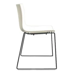 Stühle^Arper Catifa 46 0278 Stuhl zweifarbig Kufe schwarz