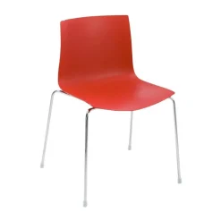 Arper Catifa 46 Stuhl einfarbig Gestell Chrom| Stühle