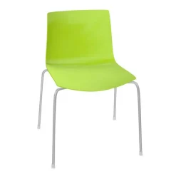 Arper Catifa 46 Stuhl einfarbig Gestell Chrom| Stühle