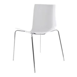 Arper Catifa 46 Stuhl einfarbig Gestell Chrom| Stühle