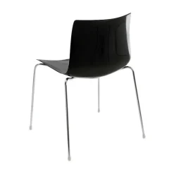 Arper Catifa 46 Stuhl einfarbig Gestell Chrom| Stühle