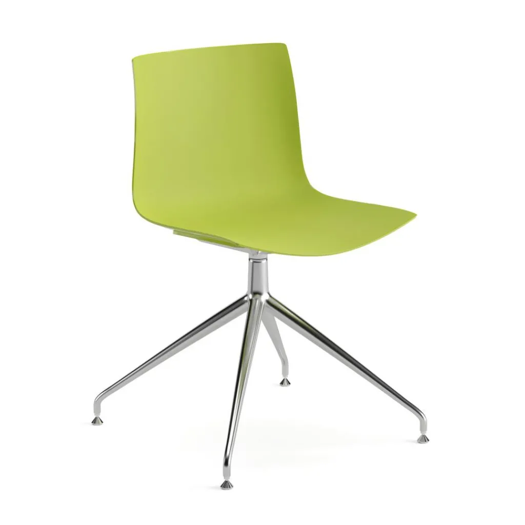 Arper Catifa 46 Stuhl einfarbig mit Sternfuß| Stühle