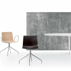 Arper Catifa 46 Stuhl einfarbig mit Sternfuß| Stühle