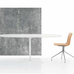 Arper Catifa 46 Stuhl einfarbig mit Sternfuß| Stühle