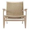 Sessel^Carl Hansen CH25 Sessel Gestell Eiche