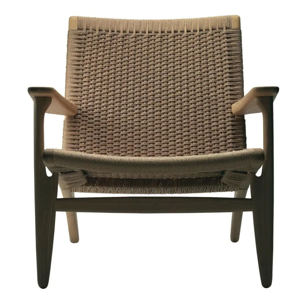 Sessel^Carl Hansen CH25 Sessel Gestell Eiche