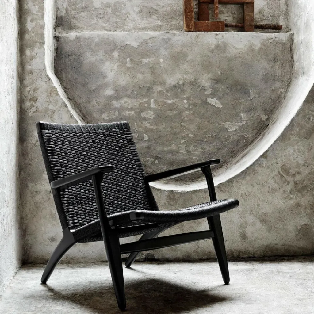 Sessel^Carl Hansen CH25 Sessel Gestell Eiche