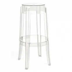 Kartell Charles Ghost Hocker 75cm| Barhocker