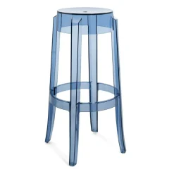 Kartell Charles Ghost Hocker 75cm| Barhocker