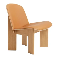 Stühle^HAY Chisel Lounge Stuhl Leder