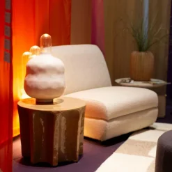 pulpo Chouchou Round Hocker/Beistelltisch H 45cm| Hocker