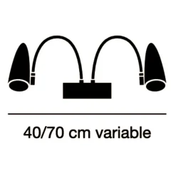 Wandleuchten^Catellani & Smith CicloItalia Flex W2 Wandleuchte