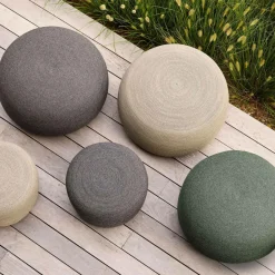 Hocker^Cane-Line Circle Gartenhocker S