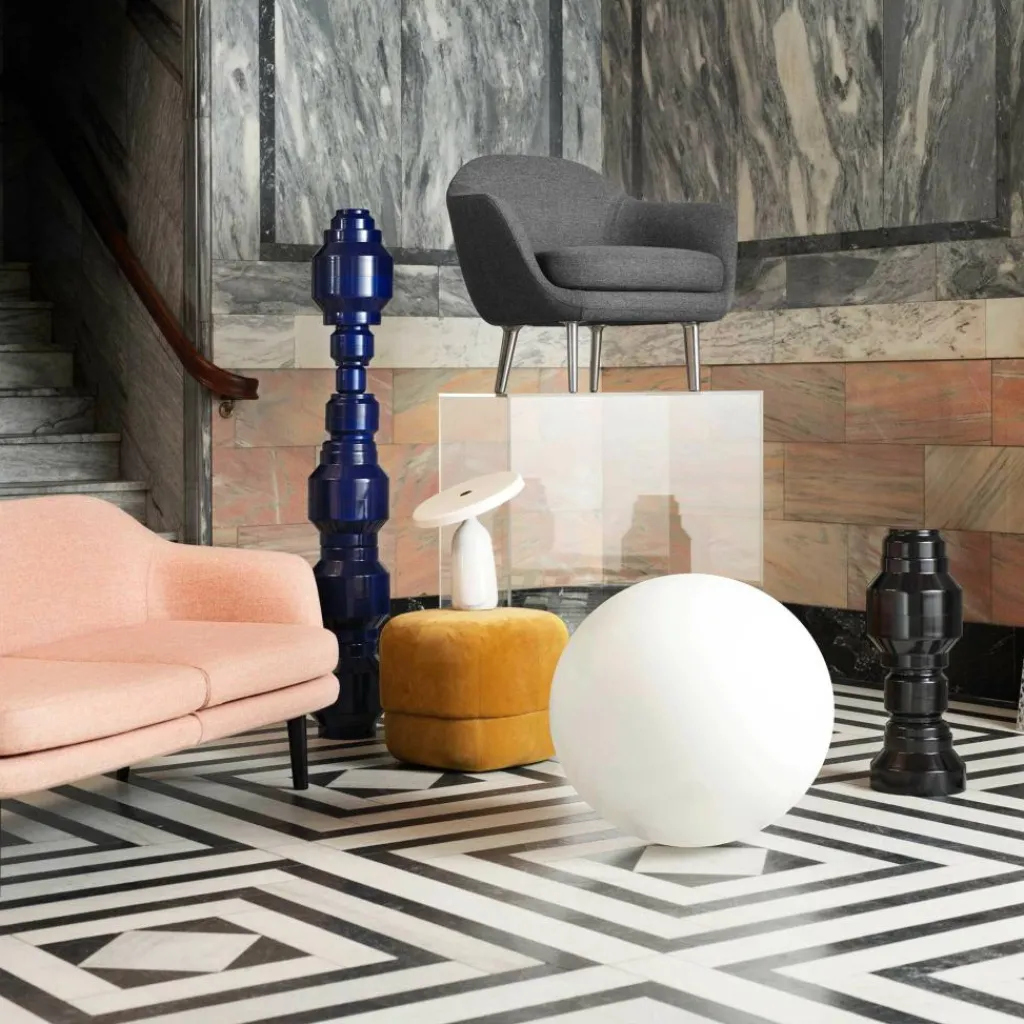 Normann Copenhagen Circus Pouf Small Hocker| Poufs