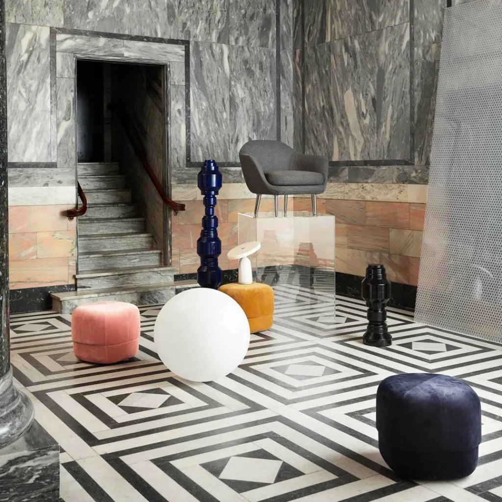 Normann Copenhagen Circus Pouf Small Hocker| Poufs