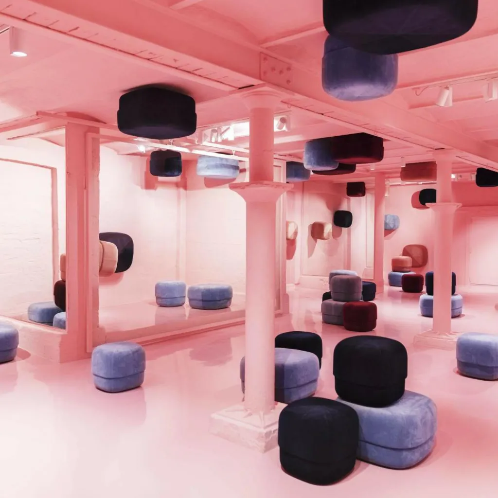 Normann Copenhagen Circus Pouf Small Hocker| Poufs