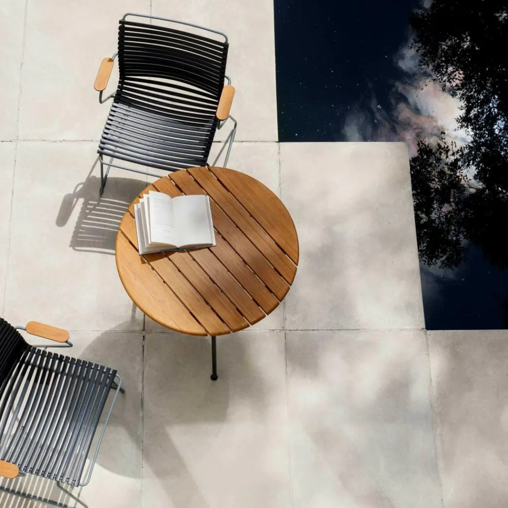 Stühle|Gartenstühle^HOUE Click Gartenarmlehnstuhl mit niedriger Lehne