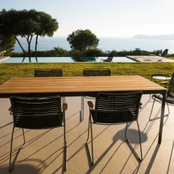 Stühle|Gartenstühle^HOUE Click Gartenarmlehnstuhl mit niedriger Lehne