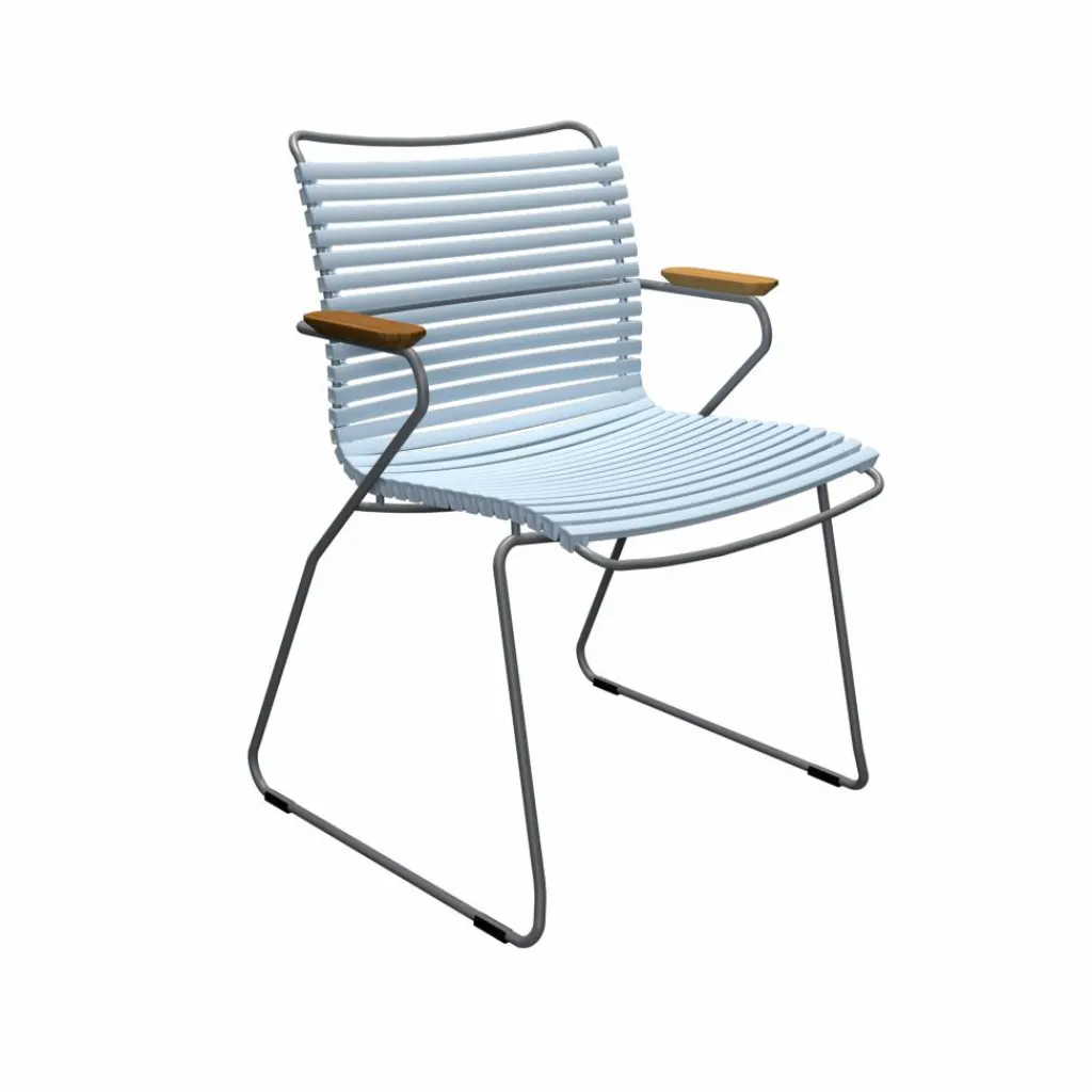 Stühle|Gartenstühle^HOUE Click Gartenarmlehnstuhl mit niedriger Lehne