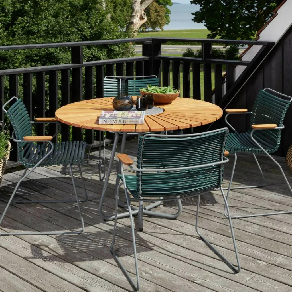 Stühle|Gartenstühle^HOUE Click Gartenarmlehnstuhl mit niedriger Lehne