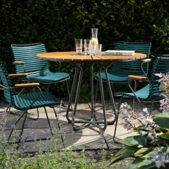 Stühle|Gartenstühle^HOUE Click Gartenarmlehnstuhl mit niedriger Lehne