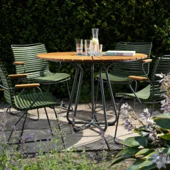 Stühle|Gartenstühle^HOUE Click Gartenarmlehnstuhl mit niedriger Lehne