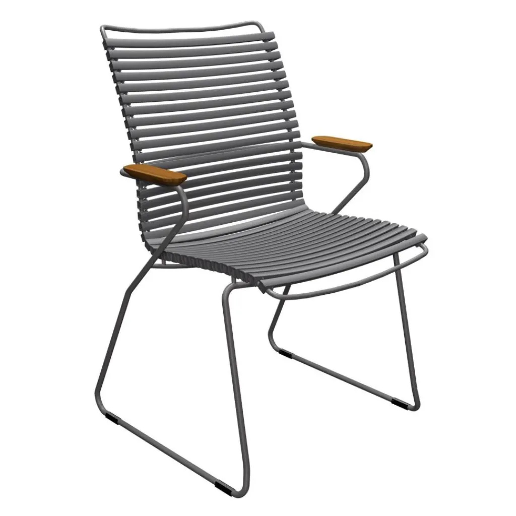 HOUE Click Outdoor Armlehnstuhl mit hoher Lehne| Gartenstühle