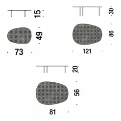 Moroso Cloud Beistelltisch| Beistelltische