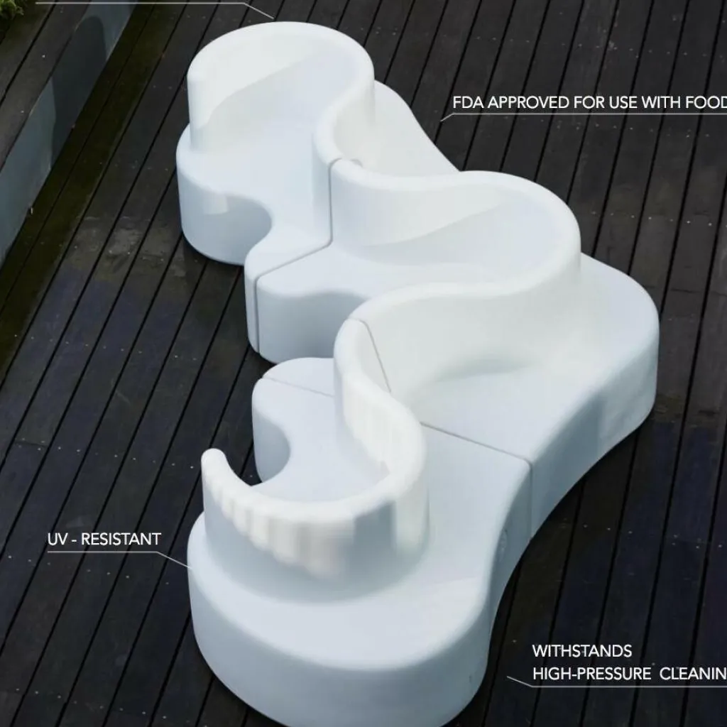 Outdoor-Sofas & Sessel^Verpan Cloverleaf In/Outdoor Sofa Mittelelement
