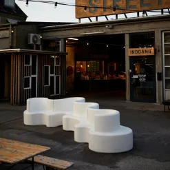 Outdoor-Sofas & Sessel^Verpan Cloverleaf In/Outdoor Sofa Mittelelement